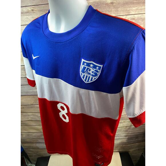 Dempsey #8 Medium NIKE FC / USMNT Rocket “BOMB POP” Team USA Country WORLD CUP - Picture 7 of 13